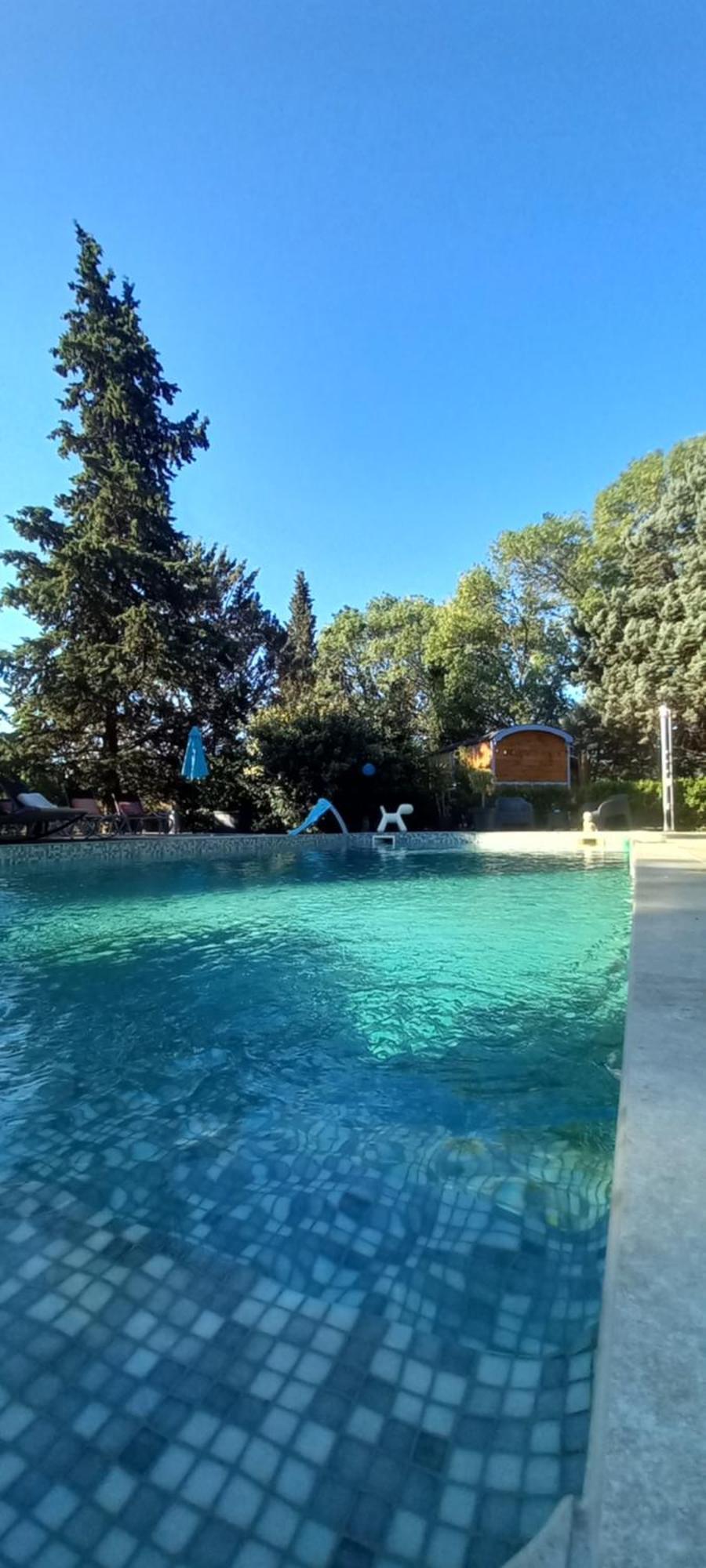 La Roulotte A Juju Villa Le Bosc  Exterior photo